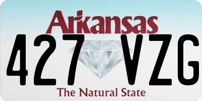 AR license plate 427VZG