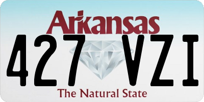 AR license plate 427VZI