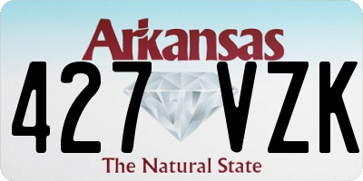 AR license plate 427VZK