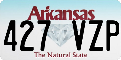 AR license plate 427VZP