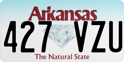 AR license plate 427VZU
