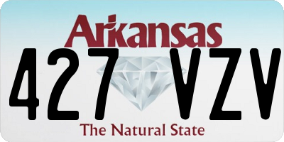 AR license plate 427VZV