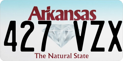 AR license plate 427VZX