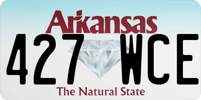 AR license plate 427WCE