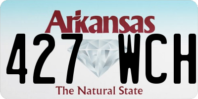 AR license plate 427WCH