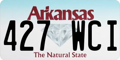 AR license plate 427WCI