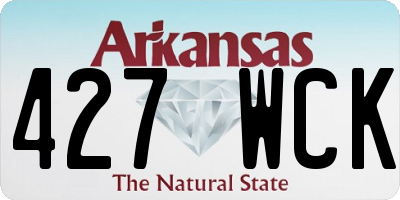 AR license plate 427WCK