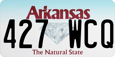 AR license plate 427WCQ