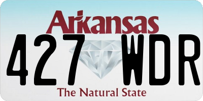 AR license plate 427WDR