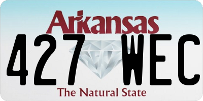 AR license plate 427WEC