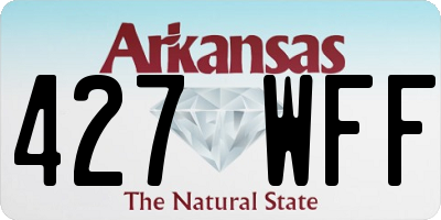 AR license plate 427WFF