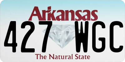 AR license plate 427WGC