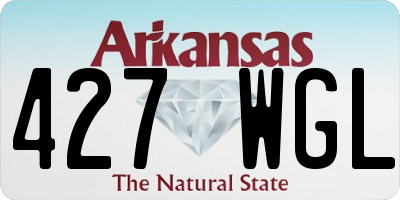AR license plate 427WGL