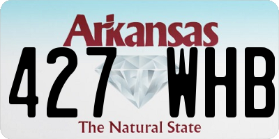 AR license plate 427WHB