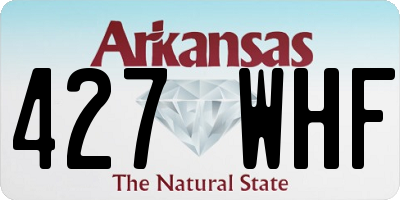 AR license plate 427WHF