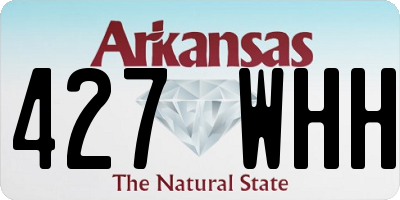 AR license plate 427WHH