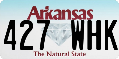 AR license plate 427WHK