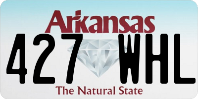 AR license plate 427WHL