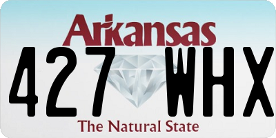AR license plate 427WHX