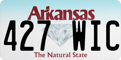 AR license plate 427WIC