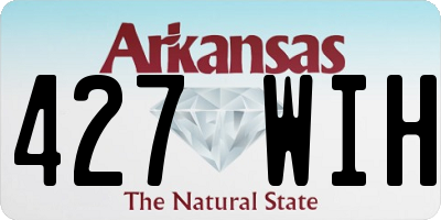 AR license plate 427WIH