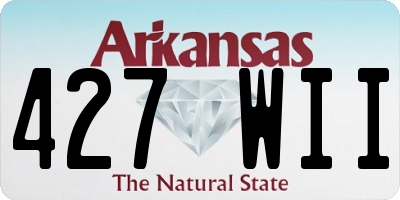 AR license plate 427WII