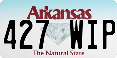 AR license plate 427WIP