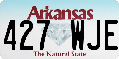 AR license plate 427WJE