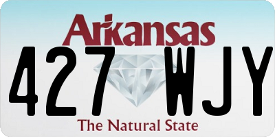 AR license plate 427WJY