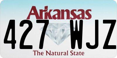 AR license plate 427WJZ