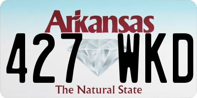 AR license plate 427WKD