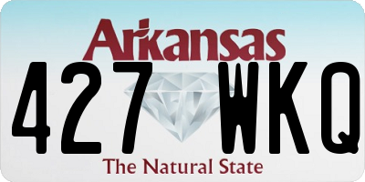 AR license plate 427WKQ