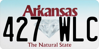 AR license plate 427WLC