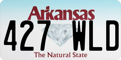 AR license plate 427WLD