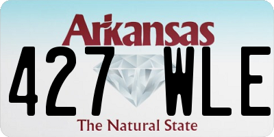 AR license plate 427WLE
