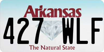 AR license plate 427WLF