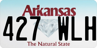 AR license plate 427WLH