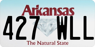 AR license plate 427WLL