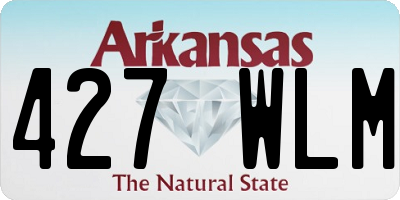 AR license plate 427WLM