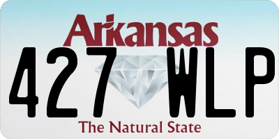 AR license plate 427WLP