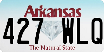 AR license plate 427WLQ