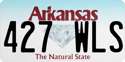 AR license plate 427WLS