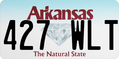 AR license plate 427WLT
