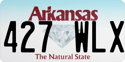AR license plate 427WLX
