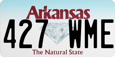 AR license plate 427WME