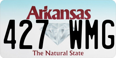 AR license plate 427WMG