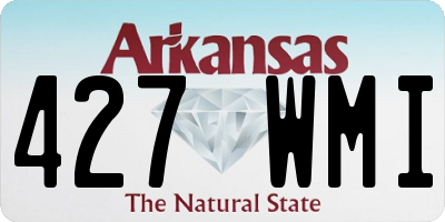 AR license plate 427WMI