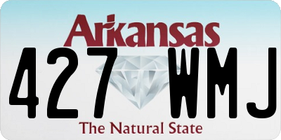 AR license plate 427WMJ