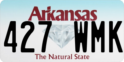 AR license plate 427WMK