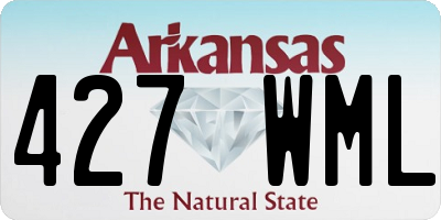 AR license plate 427WML